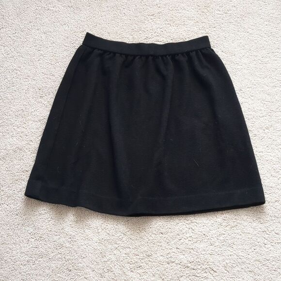 Elle Dresses & Skirts - Elle Rib Knit Black Skirt Size S